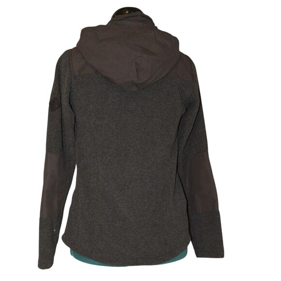 Eddie Bauer Charcoal Gray Hooded Full-Zip Jacket Women’s XS - Picture 3 of 5